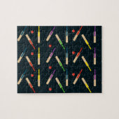 Puzzle de battes et de boules de cricket/puzzle (Horizontal)