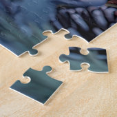 Puzzle de bébé chouette de Noël (Côté)