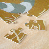 Puzzle de bébés ratons laveurs endormis (Côté)