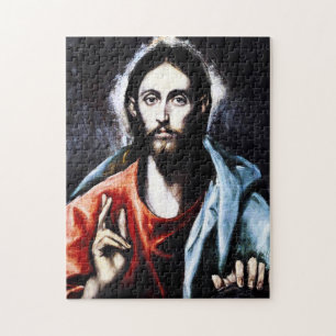 Puzzle de bénédiction d'El Greco le Christ