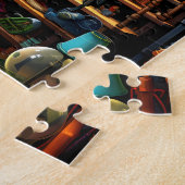 Puzzle de bibliothèque chaotique (Côté)