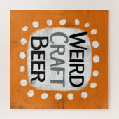 Puzzle de bière d'artisanat étrange (Horizontal)