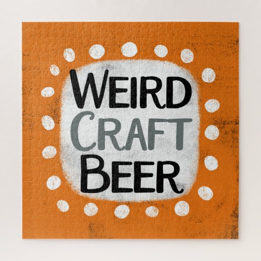 Puzzle de bière d'artisanat étrange (Vertical)