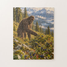 Puzzle de Bigfoot de la saison des airelles