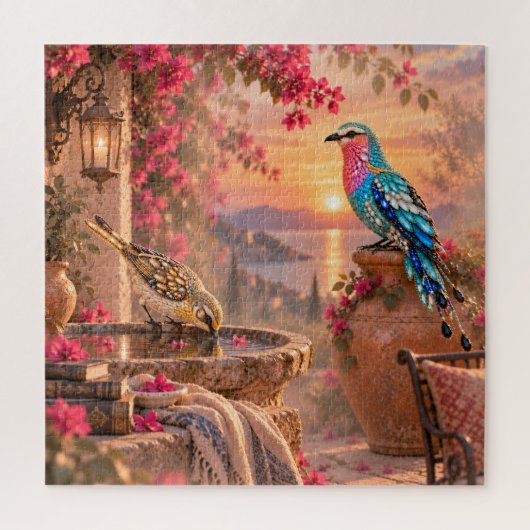 Puzzle de Birds at Sunset (Vertical)