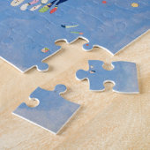 Puzzle de bleu de ciel de Kandinsky (Côté)