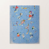 Puzzle de bleu de ciel de Kandinsky (Vertical)