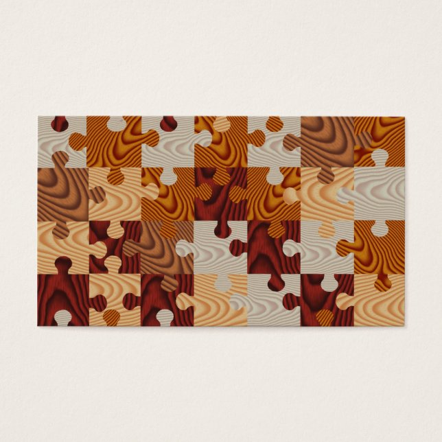 Puzzle de bois Faux (Devant)
