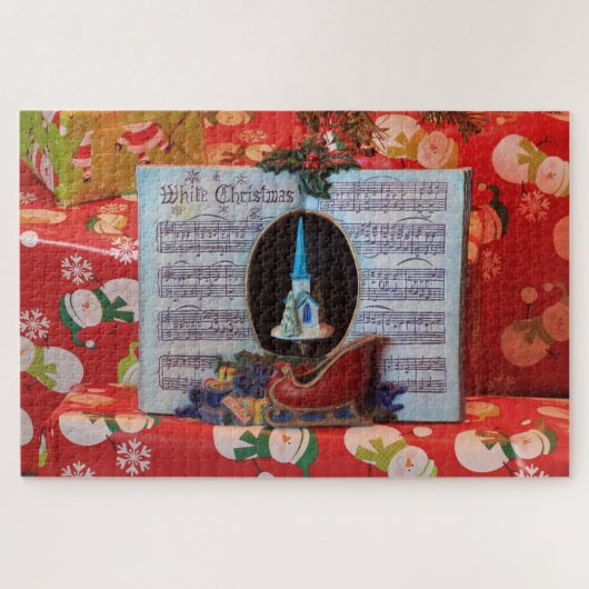 Puzzle de boîte de musique de Noël (Horizontal)