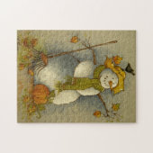Puzzle de bonhomme de neige de 4878 récoltes (Horizontal)