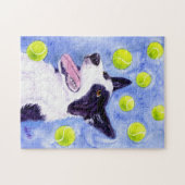 Puzzle de border collie - le "or de la pie " (Horizontal)