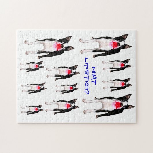 Puzzle de Boston Terrier (Horizontal)