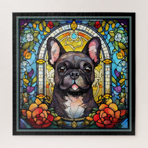 Puzzle de Boston Terrier Gris