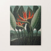Puzzle de botanique vintage Oiseau de paradis (Vertical)