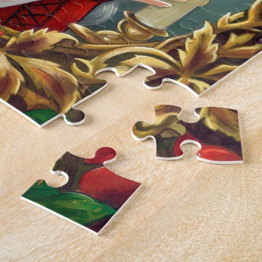 Puzzle "de bougie de Noël" (Côté)