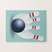 Puzzle de boule et de goupilles de bowling (Horizontal)