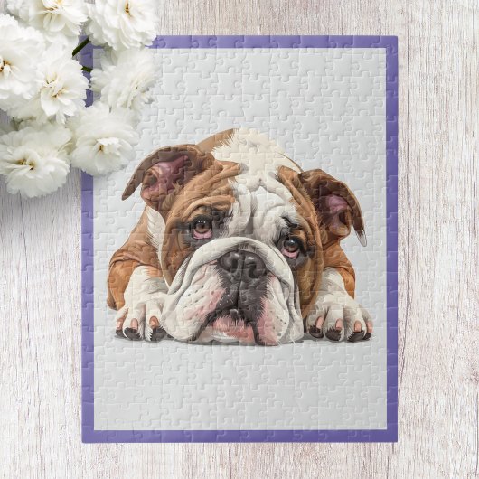 Puzzle de Bouledogue Anglais