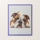 Puzzle de Bouledogue Anglais (Vertical)