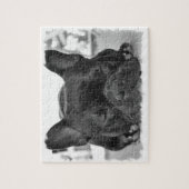 Puzzle de bouledogue français (Vertical)