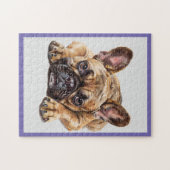 Puzzle de Bouledogue Français (Horizontal)