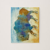 Puzzle de buffle Abstrait (Vertical)