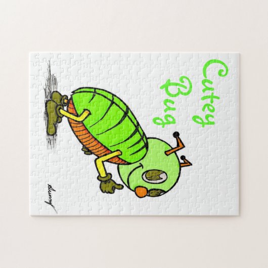 Puzzle de bug mignon (Horizontal)