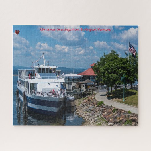 Puzzle de Burlington Vermont (Horizontal)