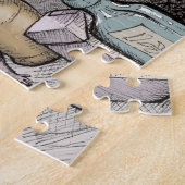 Puzzle de Cabinet du breuvage magique du magicien (Côté)