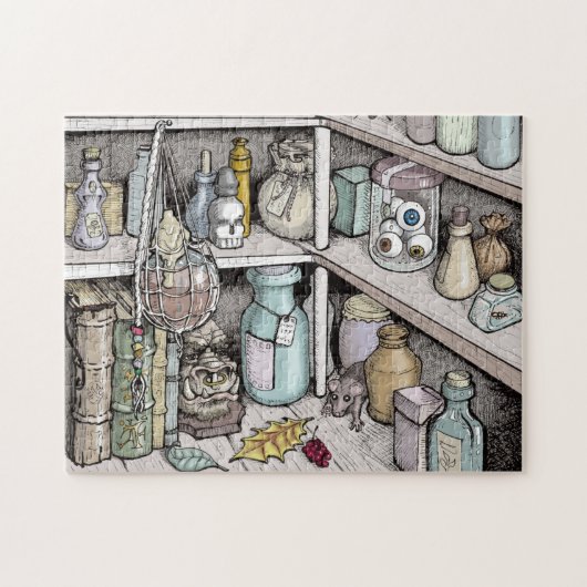 Puzzle de Cabinet du breuvage magique du magicien (Horizontal)
