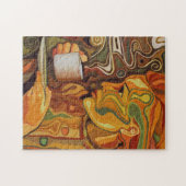 Puzzle de café coloré (Horizontal)