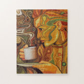 Puzzle de café coloré (Vertical)