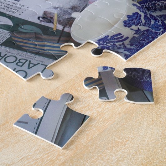 Puzzle de café Corgi Morning (Côté)
