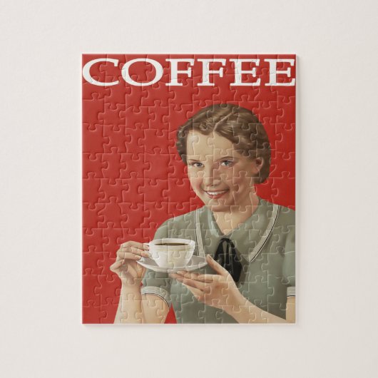 Puzzle de café vintage Puzzle (Vertical)