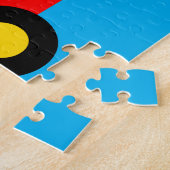 Puzzle de camion de jouets rouges facile pour les  (Côté)