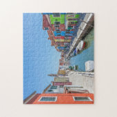 Puzzle de canal de Burano (Vertical)