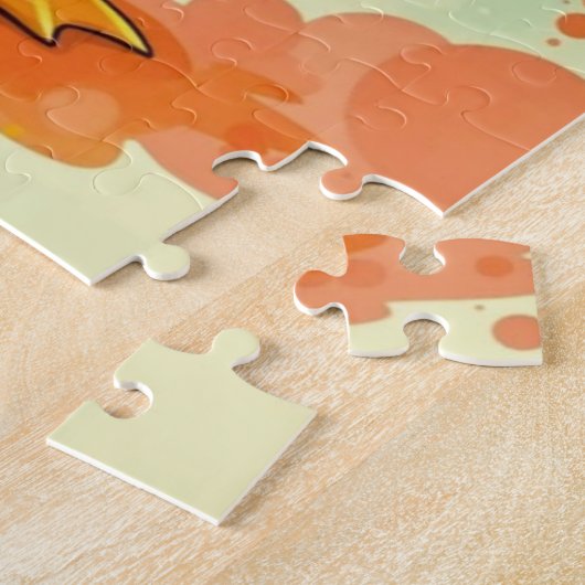 Puzzle de canard heureux (Côté)