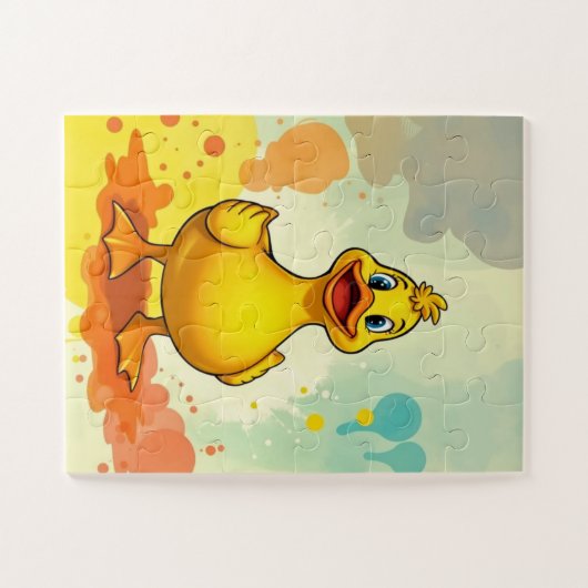 Puzzle de canard heureux (Horizontal)