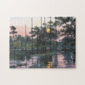 Puzzle de canards en bois d'Atchafalaya (Horizontal)