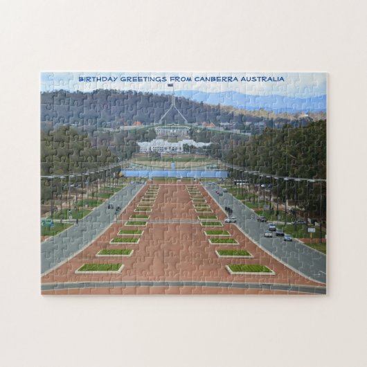 Puzzle de Canberra Australie (Horizontal)