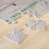 Puzzle de carte d'arbre de Joshua (Côté)