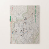 Puzzle de carte d'arbre de Joshua (Vertical)