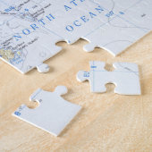 Puzzle de carte de Downeast (Côté)