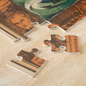 Puzzle de carte de Long Island grand (Côté)