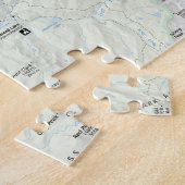 Puzzle de carte de Yosemite (Côté)