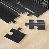 Puzzle de carte mécanique Steampunk (Côté)