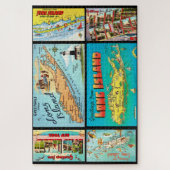 Puzzle de carte postale de Long Island 20x30 (Vertical)