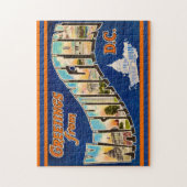 Puzzle de carte postale de Washington DC (Vertical)