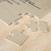 Puzzle de carte Venise vintage Italie (Côté)