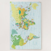 Puzzle de cartes du monde moderne (Vertical)