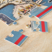 Puzzle de cartes Vintage de New York (Côté)
